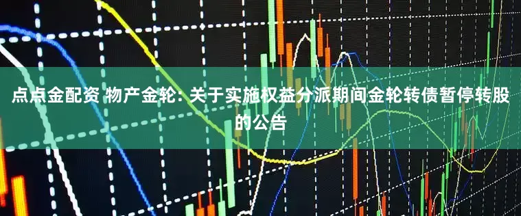 點點金配資 物產金輪: 關于實施權益分派期間金輪轉債暫停轉股的公告