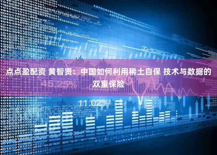 點點盈配資 黃智賢：中國如何利用稀土自保 技術與數據的雙重保險