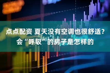 點點配資 夏天沒有空調也很舒適？會“呼吸”的房子是怎樣的